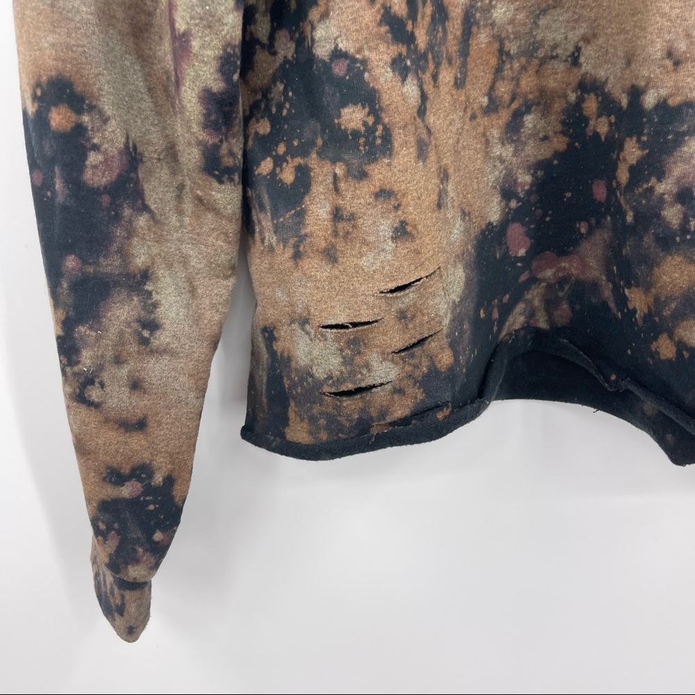 Custom One Of A Kind Reverse Dyed Bleach Splatter… - image 2